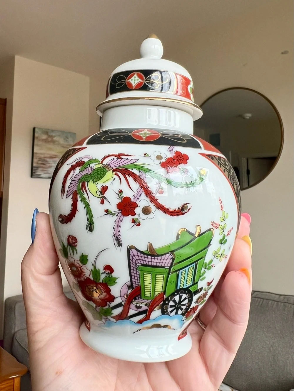 Imari Ginger Jar